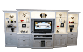 Coastal Design Furniture - Coastal White Wall Unit