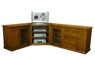 Coastal Design Furniture - 3 Piece Corner TV Unit