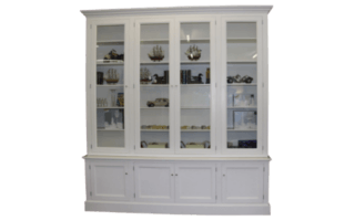 Coastal Design Furniture - 4 PANEL WHITE WALL UNIT