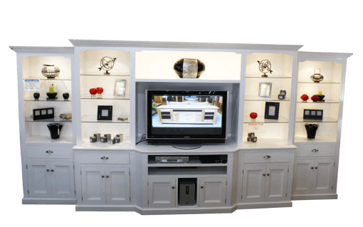 Coastal Design Furniture - Coastal White Wall Unit