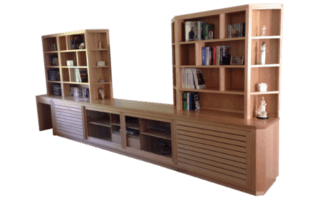 Coastal Design Furniture - Custom Made Natural Timber Wall Unit