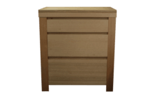 Coastal Design Furniture - Leo Bedside Table