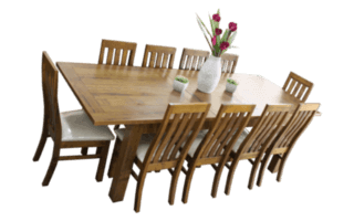 Coastal Design Furniture - RUSTIC EXT DINING