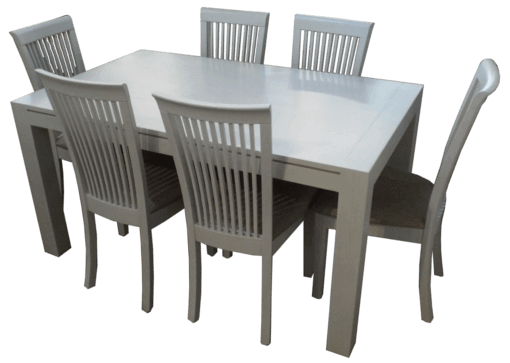 Coastal Design Furniture - White Wash Dining Table