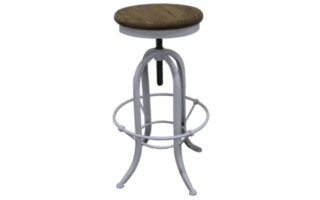 Industrial Stool Without Back