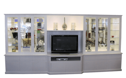 Coastal Design Furniture - White Wall and TV Unit