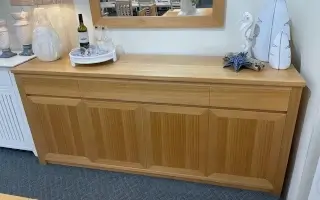 Tasmanian Oak Buffet built by Coastal Design Furniture.